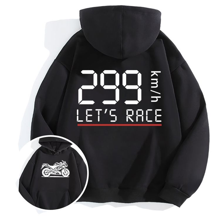 Motorcycle Gear Hoodie - Amerikaanse mode retro motorfiets versnelling 299