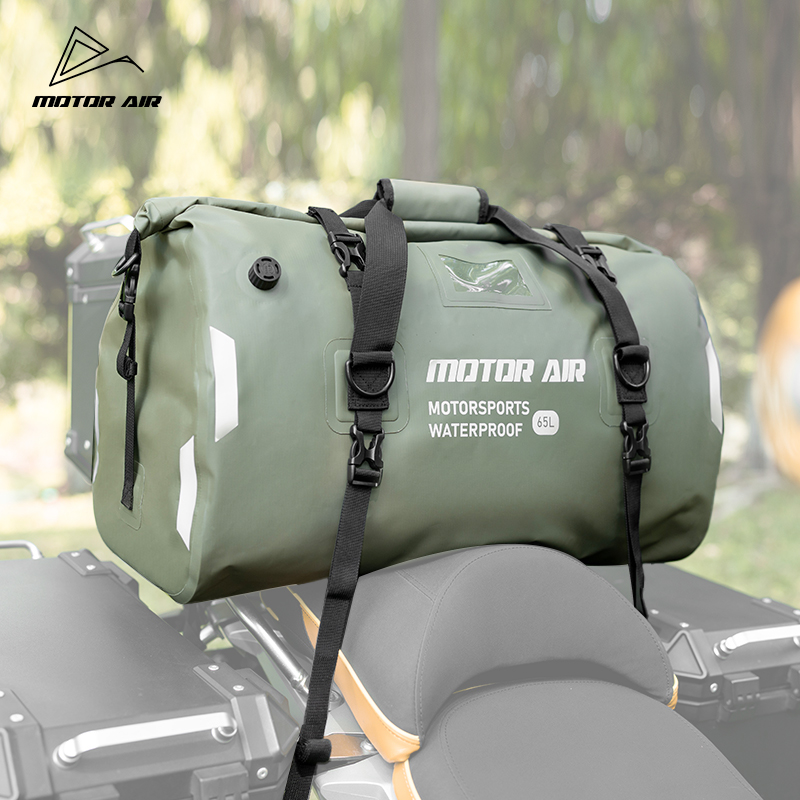Motorcycle Gear With Airbag - Motor Air 45L/65L Motortas met hoge