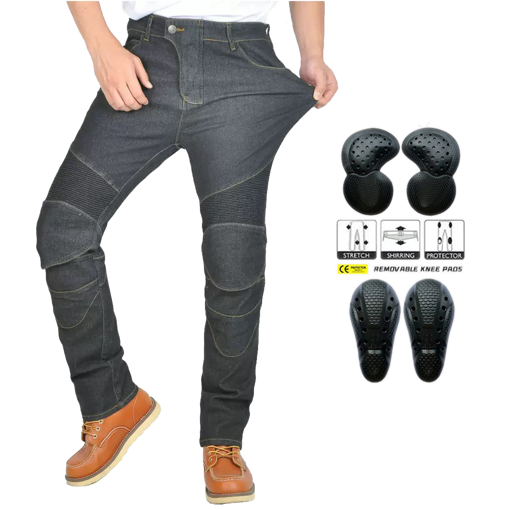 Motorcycle Gear Protection Levels - Nieuwe motorfiets Black Rider racebroek heren