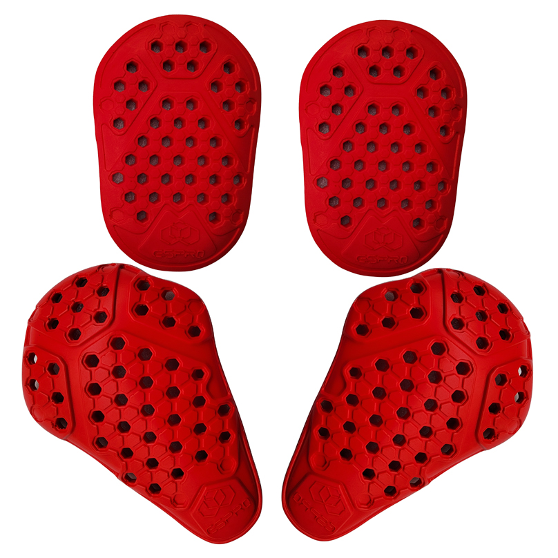 Motorcycle Gear Protection Levels - CE1 niveau 1 rode motorfiets borstrugbeschermer