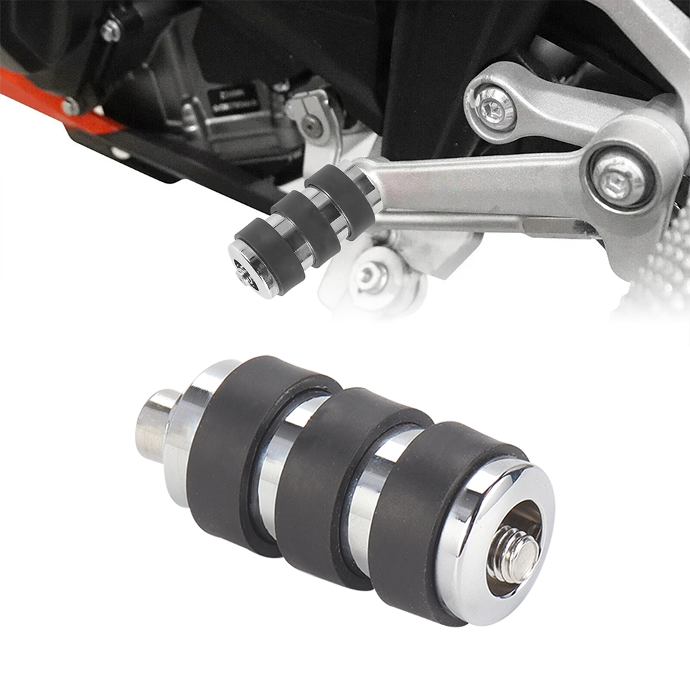 Motorcycle Gear Lever Rubber - Motorfiets Voetsteunen Versnellingspook Hendel Schakelpin Aluminium