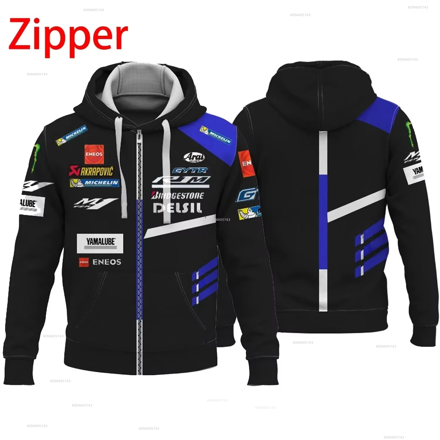 Yamaha M1 Racepak Heren 3D Gep - Motorcycle Gear Hoodie recensie en prijs