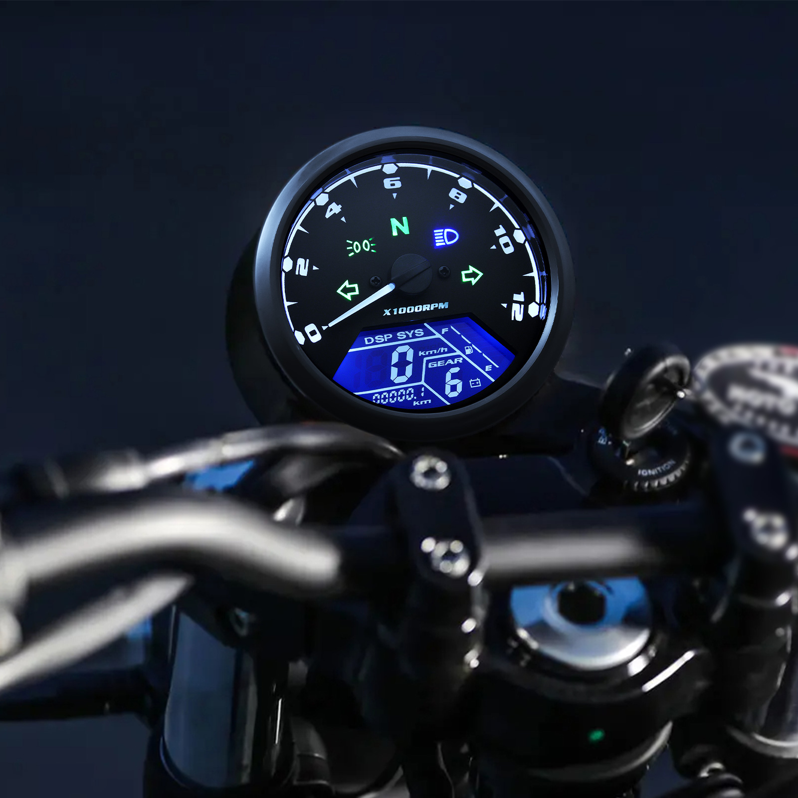 Universele motorfietsmeter sne - Motorcycle Gear Selector recensie en prijs