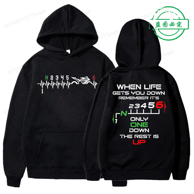 Motorcycle Biker Hoodie Mannen - Motorcycle Gear Hoodie recensie en prijs