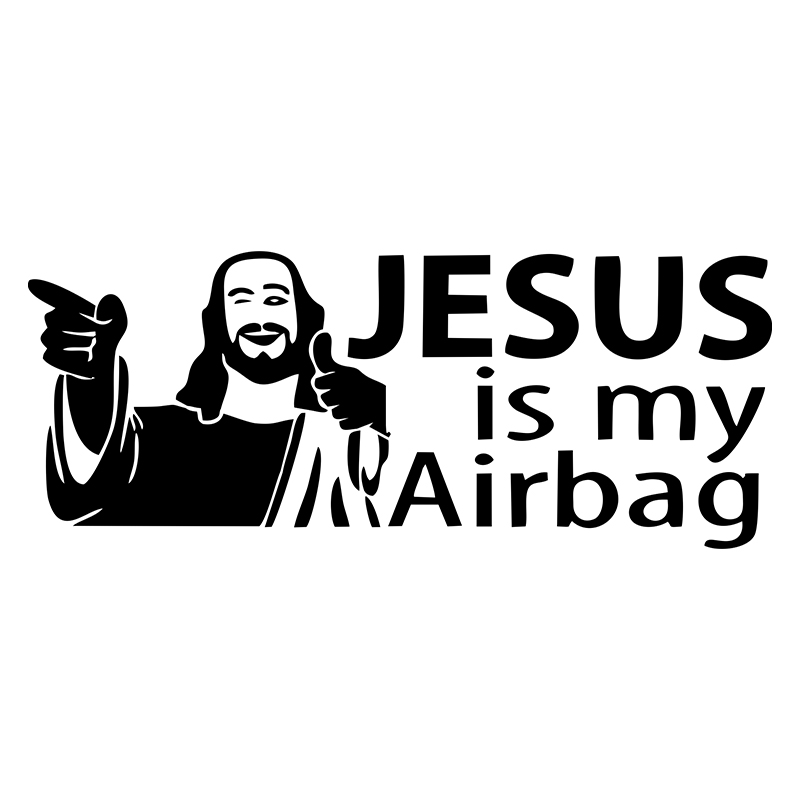 G184 Jesus Is Mijn Airbag Viny - Motorcycle Gear With Airbag recensie en prijs