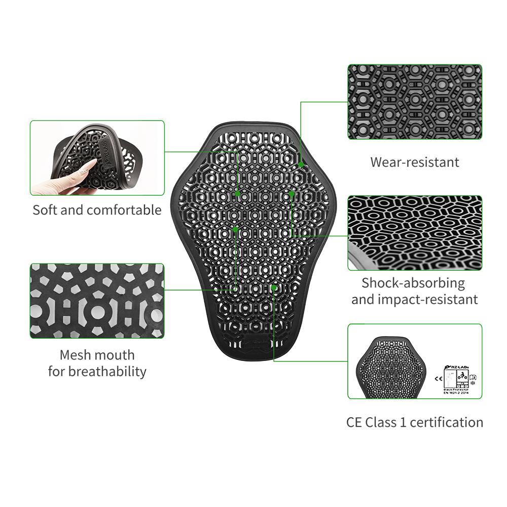 CE-niveau 1 Moto Motor Terug E - Motorcycle Gear Protection Levels recensie en prijs