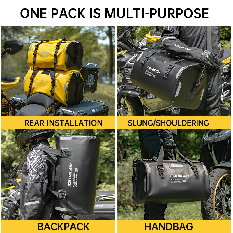 Motor-Air Gele Motorzadeltas 2 - Motorcycle Gear With Airbag recensie en prijs