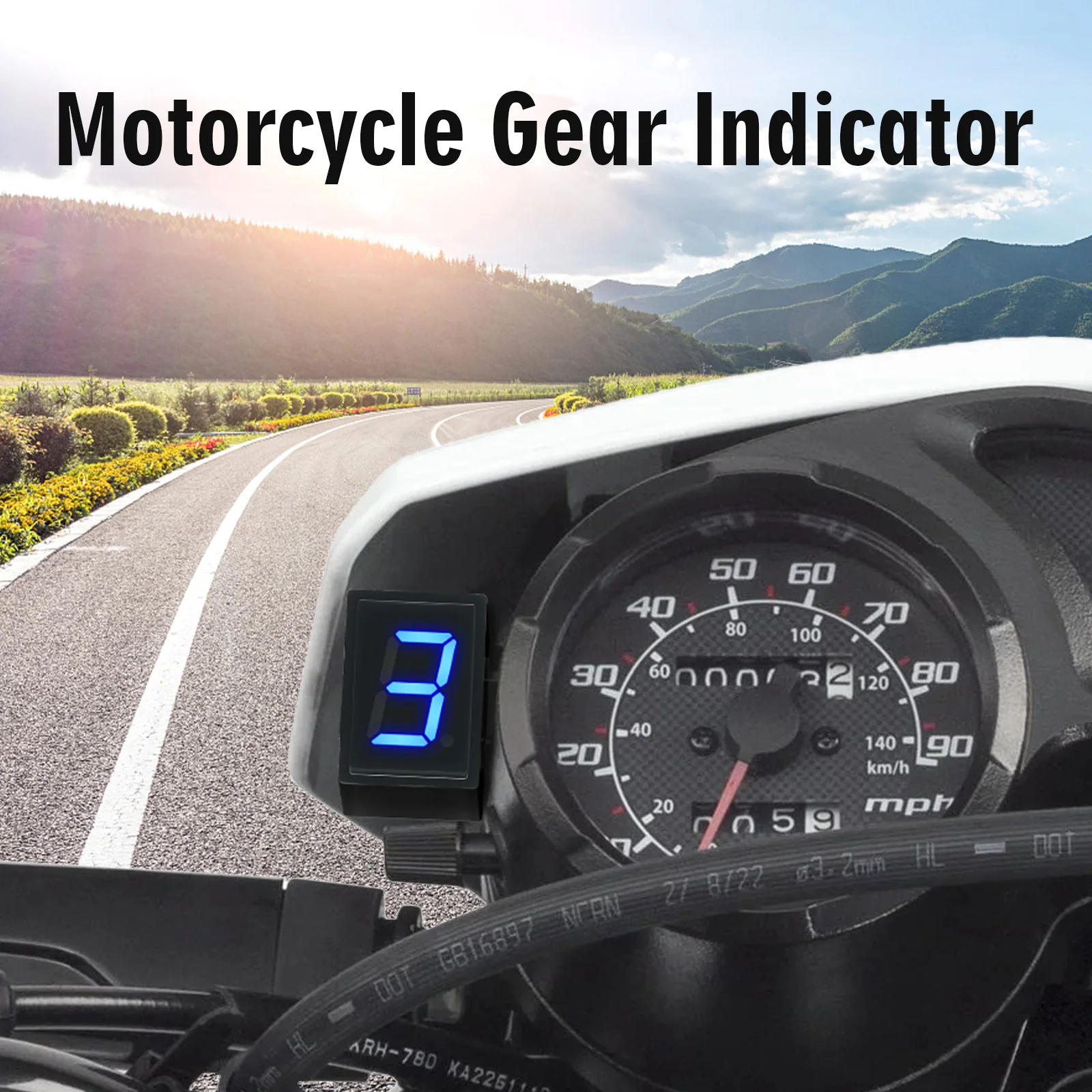 Super 6-speed display universe - Motorcycle Gear Selector recensie en prijs