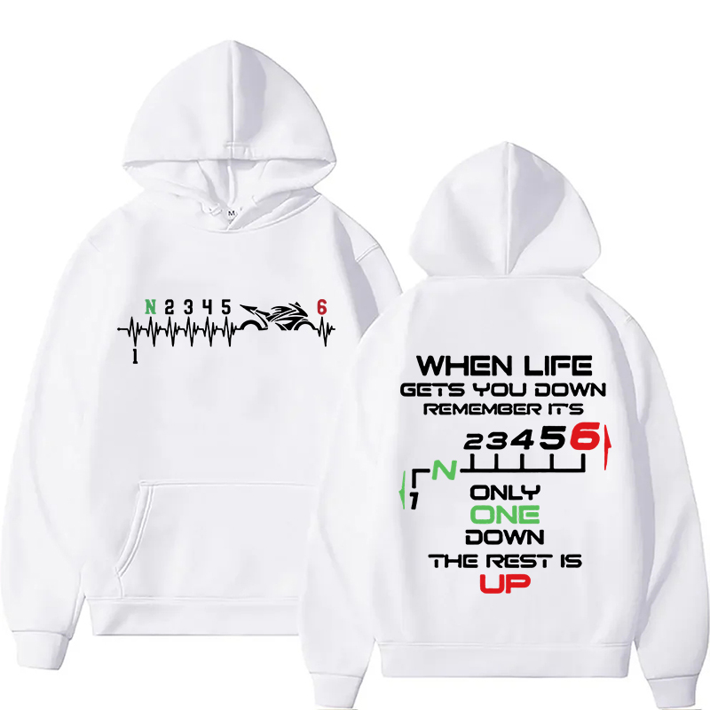 Nieuwe 1N23456 Motorfiets Gear - Motorcycle Gear Hoodie recensie en prijs