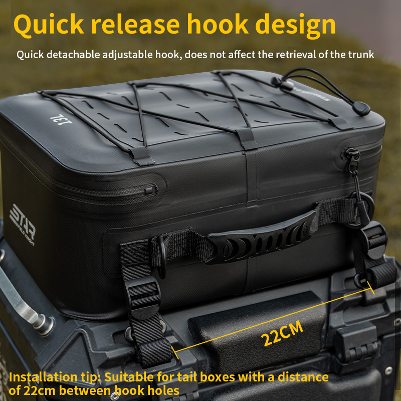 SFK Universele 13L Zwarte Moto - Motorcycle Gear Tidy recensie en prijs