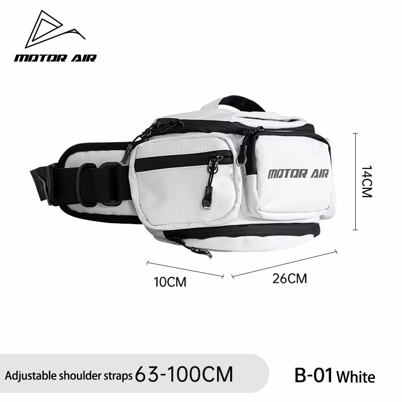 Motor-Air Witte Motorfiets Heu - Motorcycle Gear With Airbag recensie en prijs